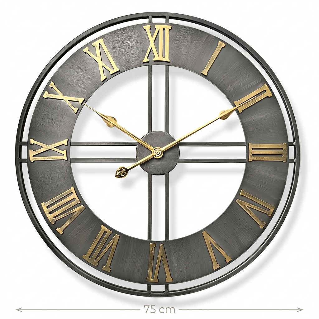 Grande horloge chiffre romain