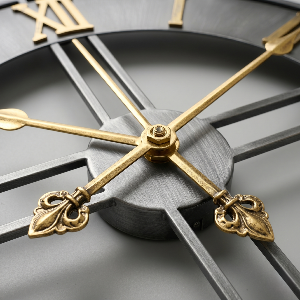 Grande horloge chiffre romain
