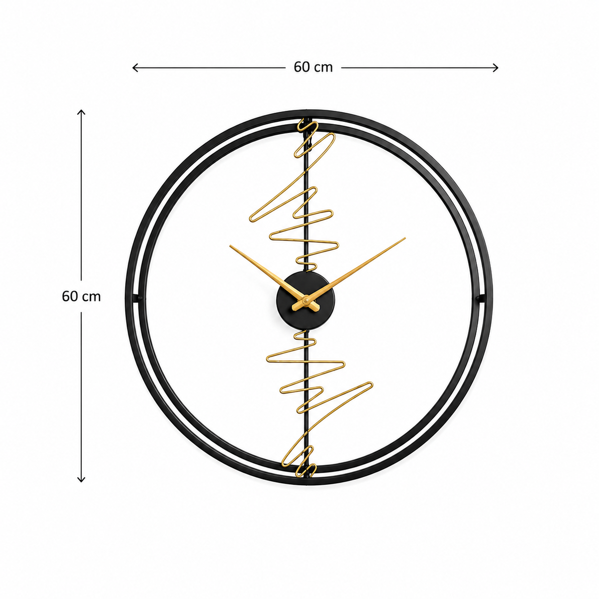 Grande horloge murale 60 cm design