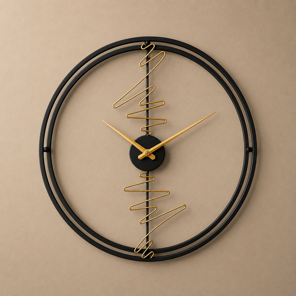 Grande horloge murale 60 cm design