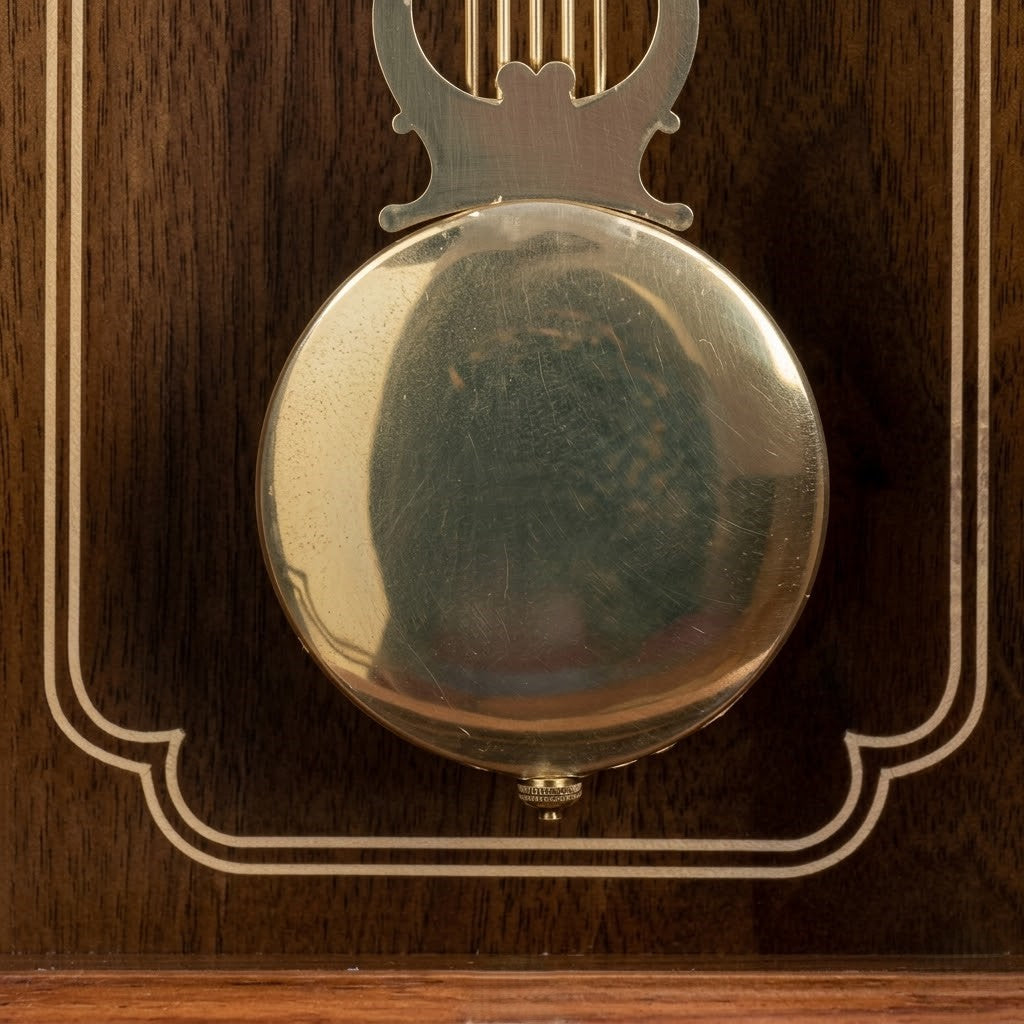 Horloge ancienne bois balancier