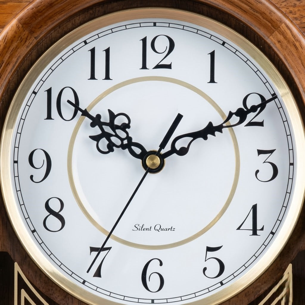 Horloge ancienne bois balancier