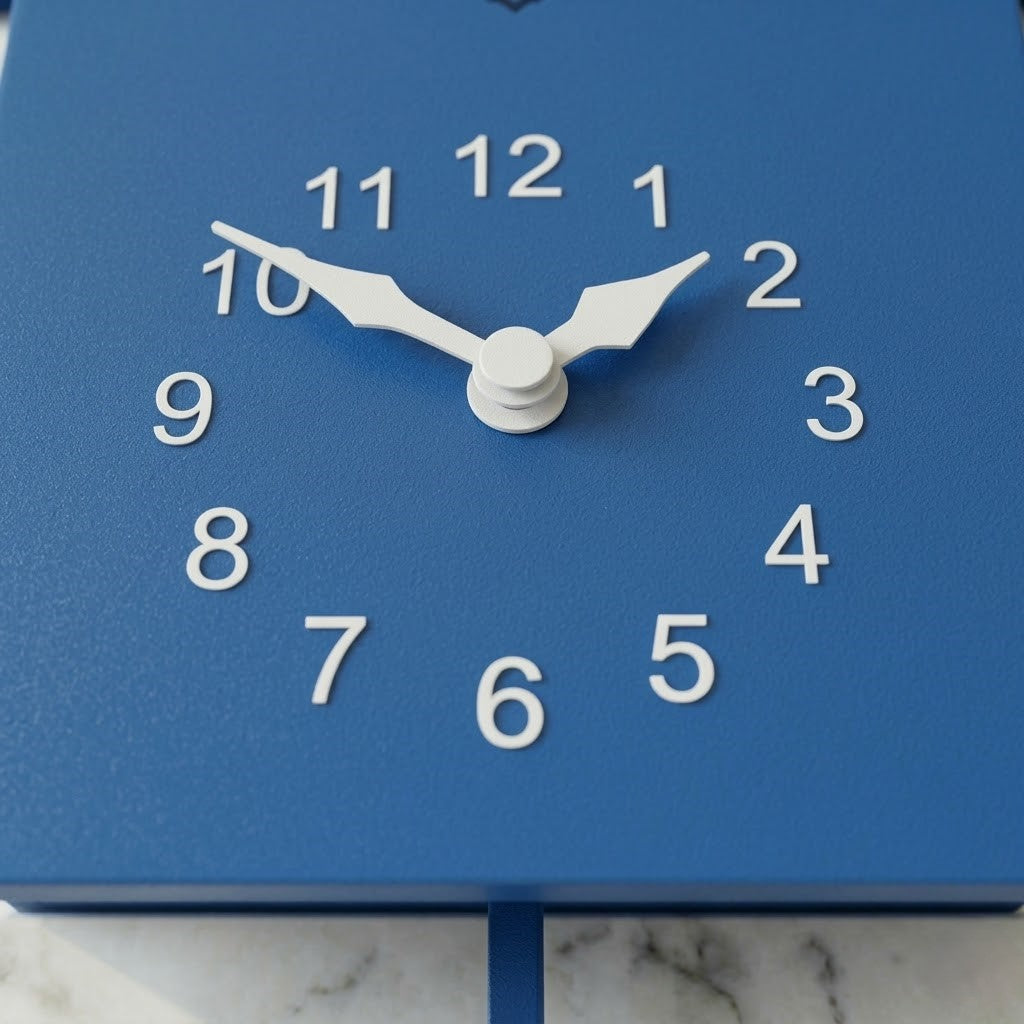 Horloge coucou moderne en bois