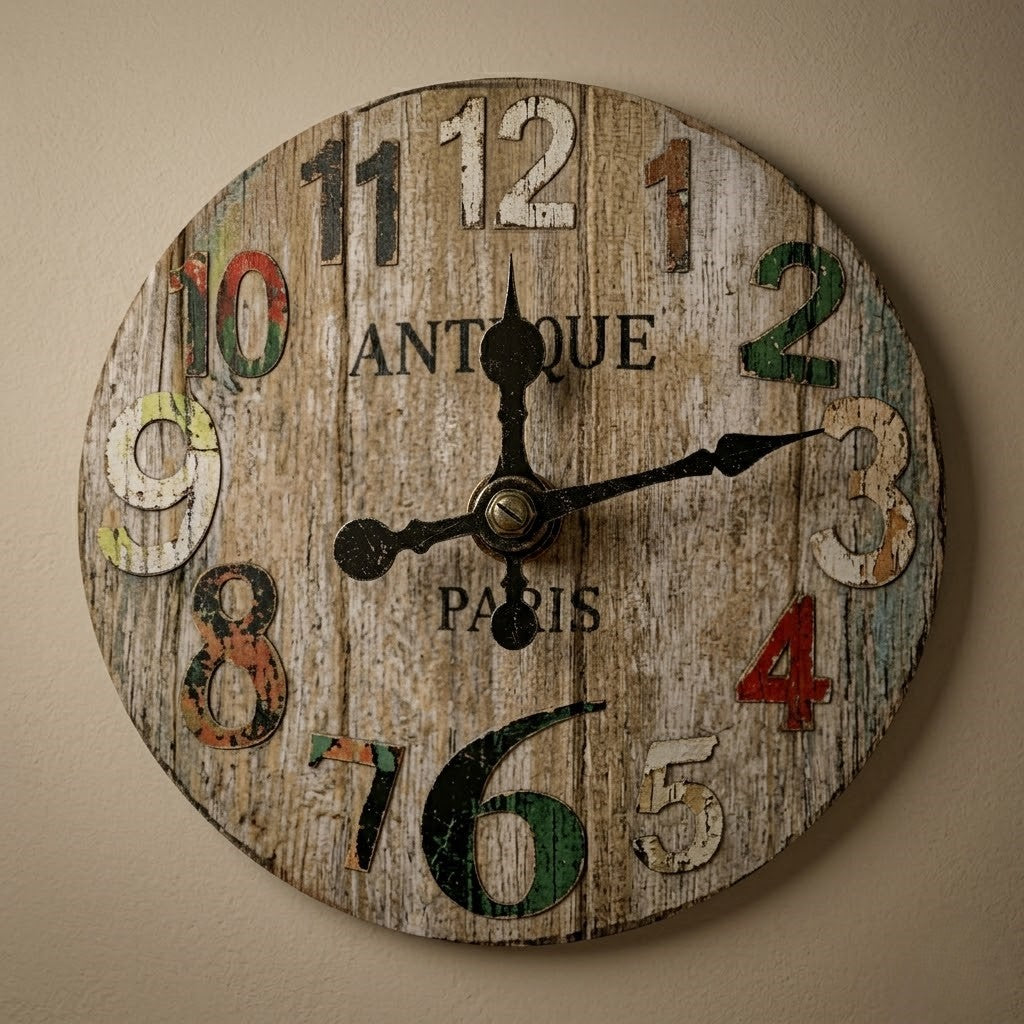 Horloge cuisine vintage