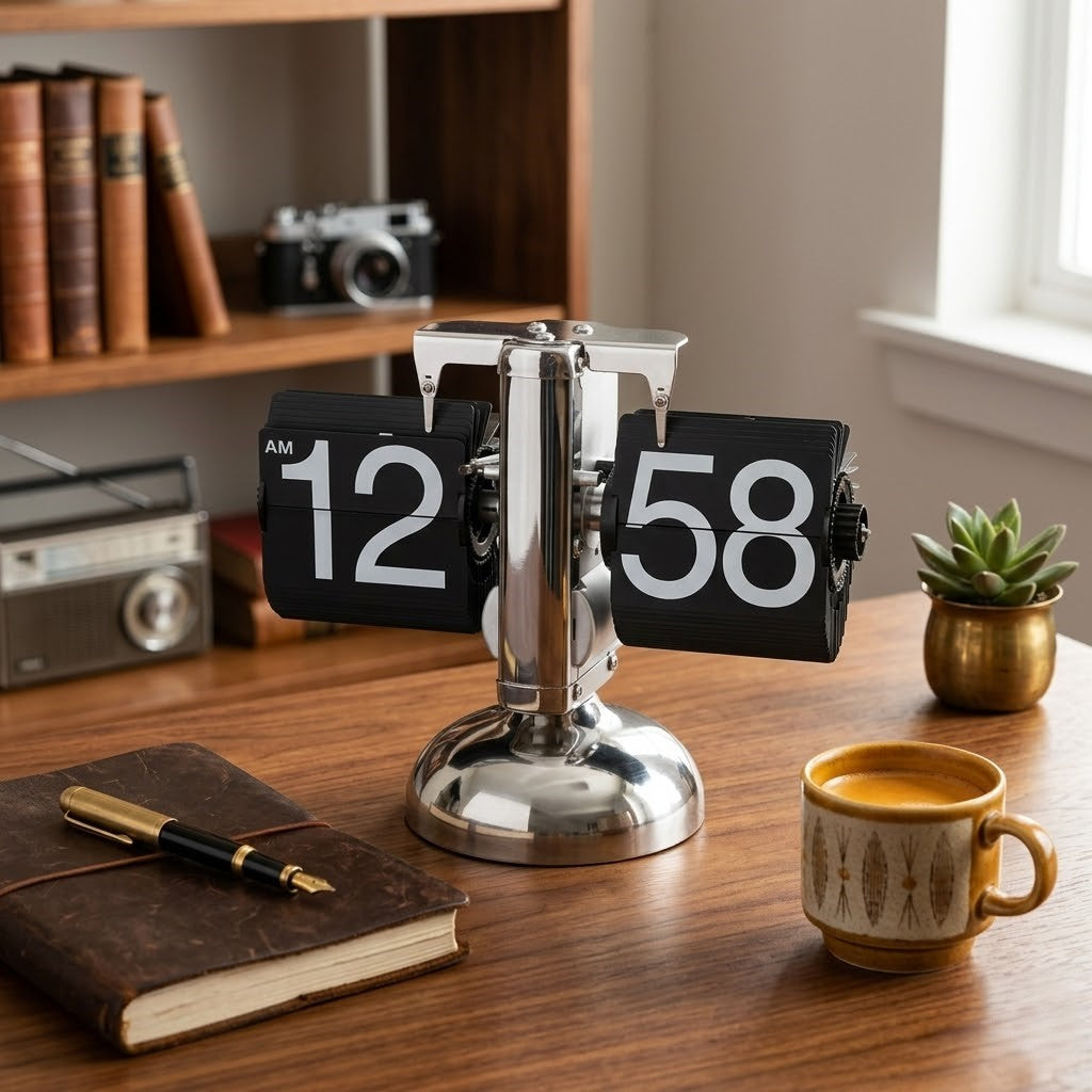 Horloge flip flap vintage