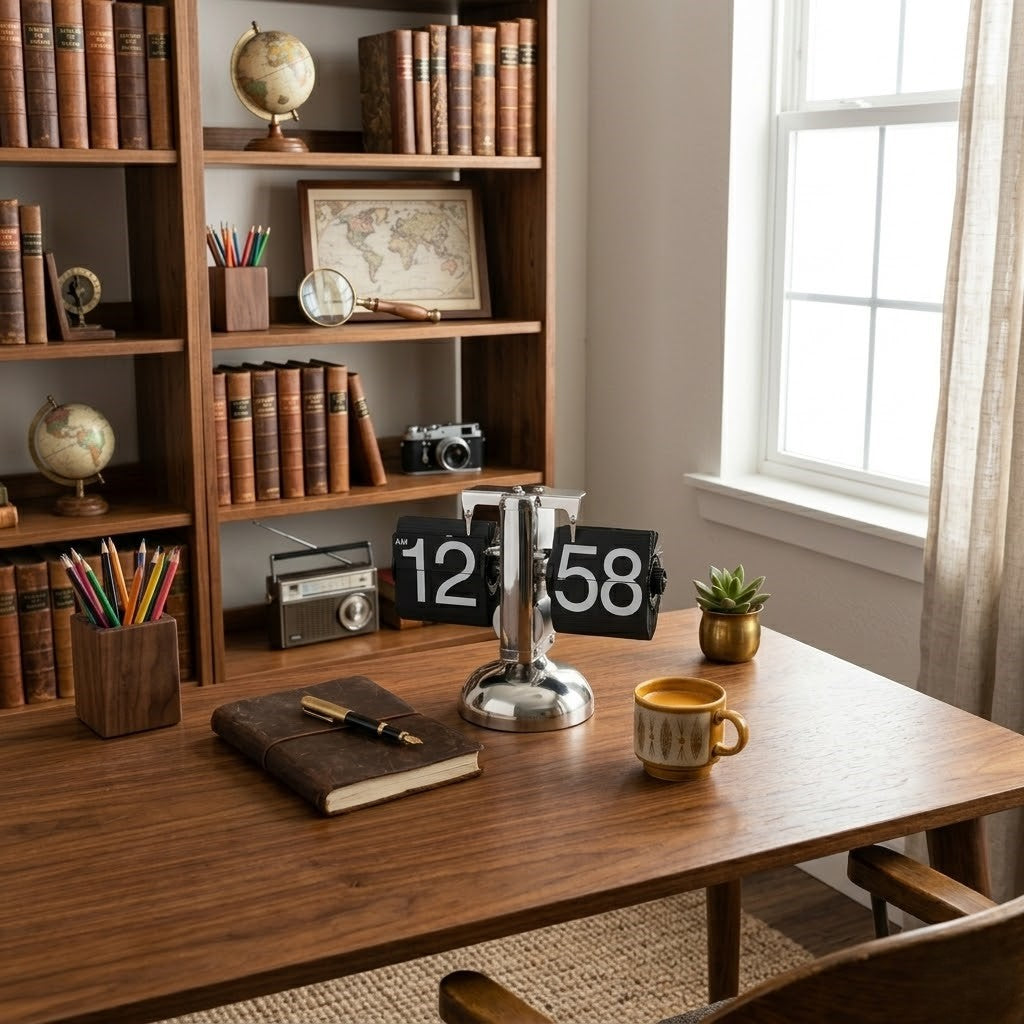 Horloge flip flap vintage