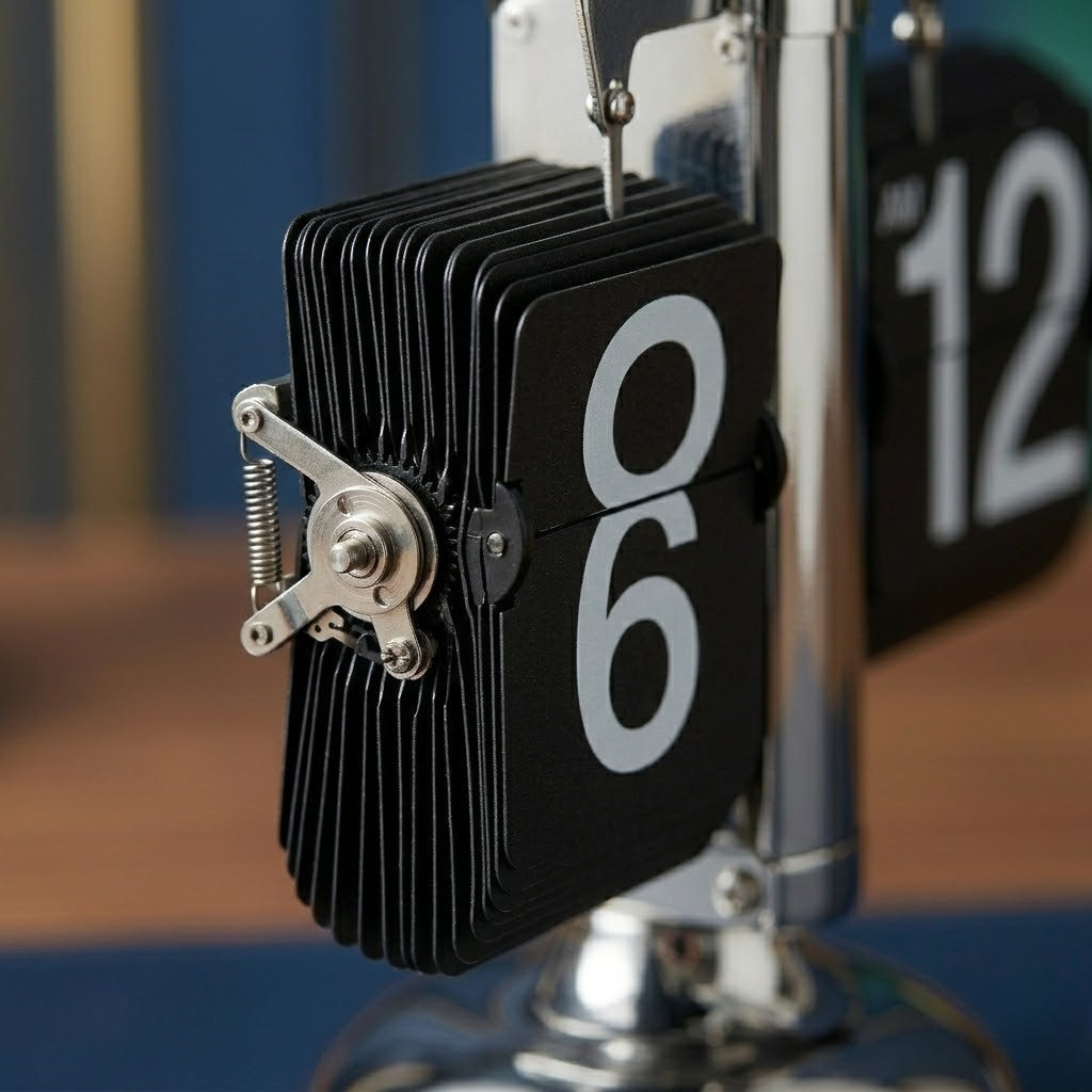 Horloge flip flap vintage