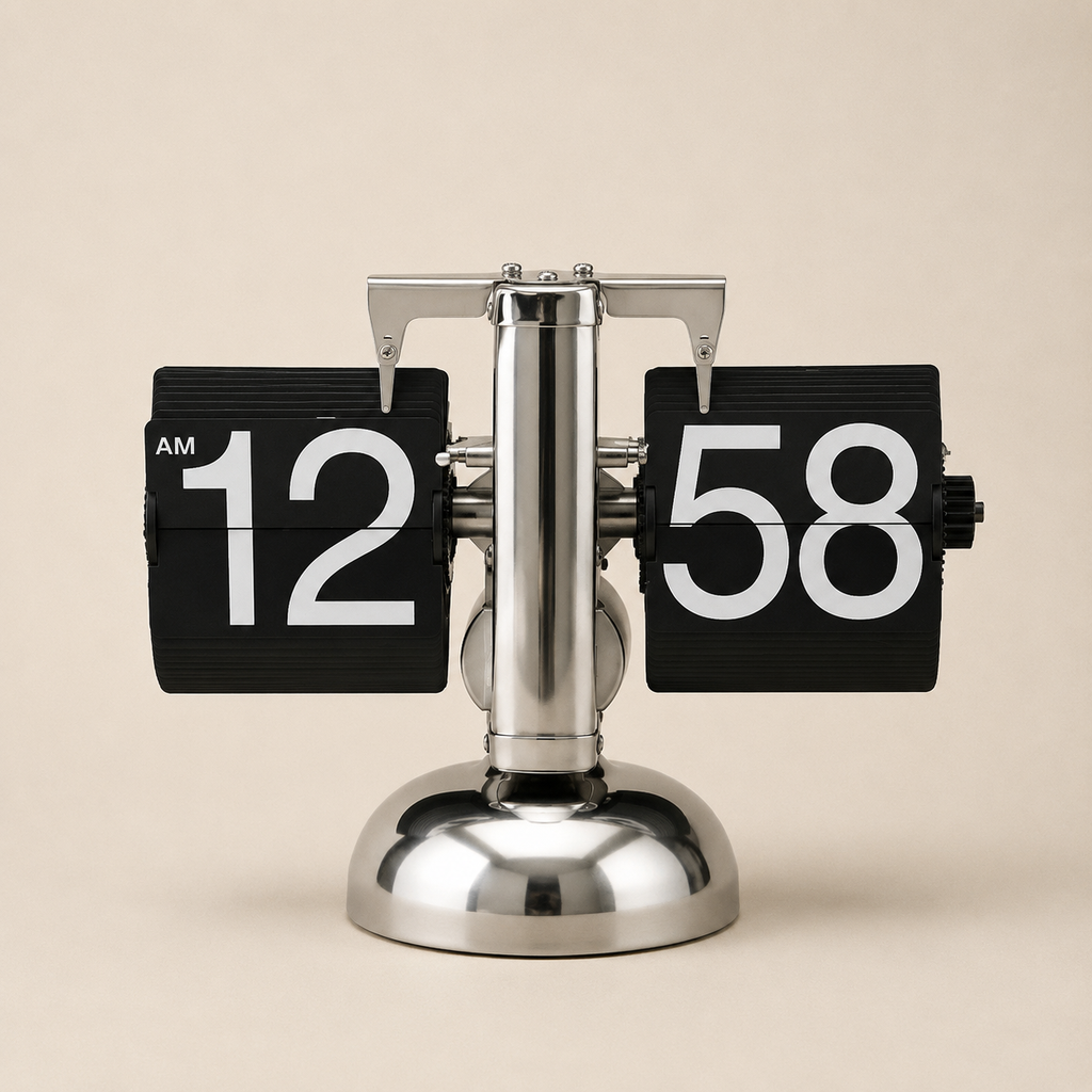 Horloge flip flap vintage