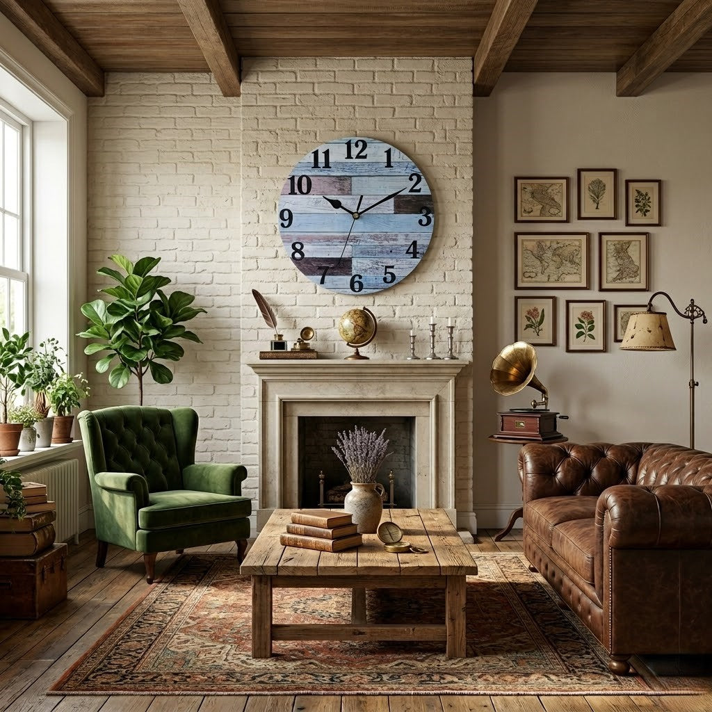 Horloge garage vintage