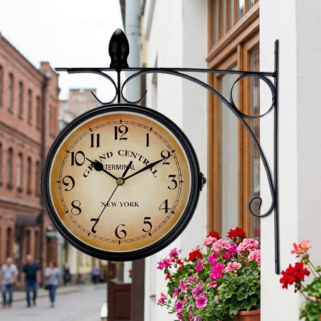 Horloge murale cuisine vintage