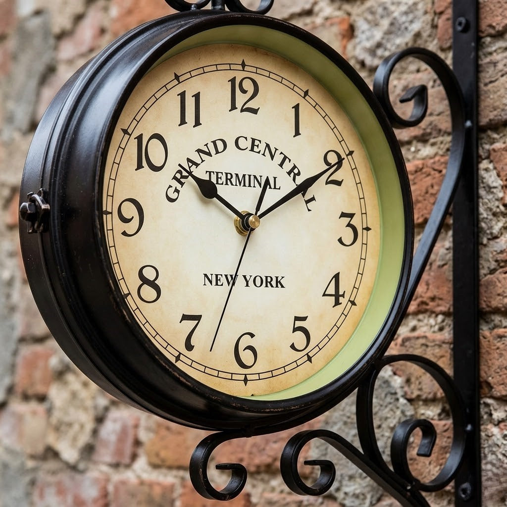 Horloge murale cuisine vintage