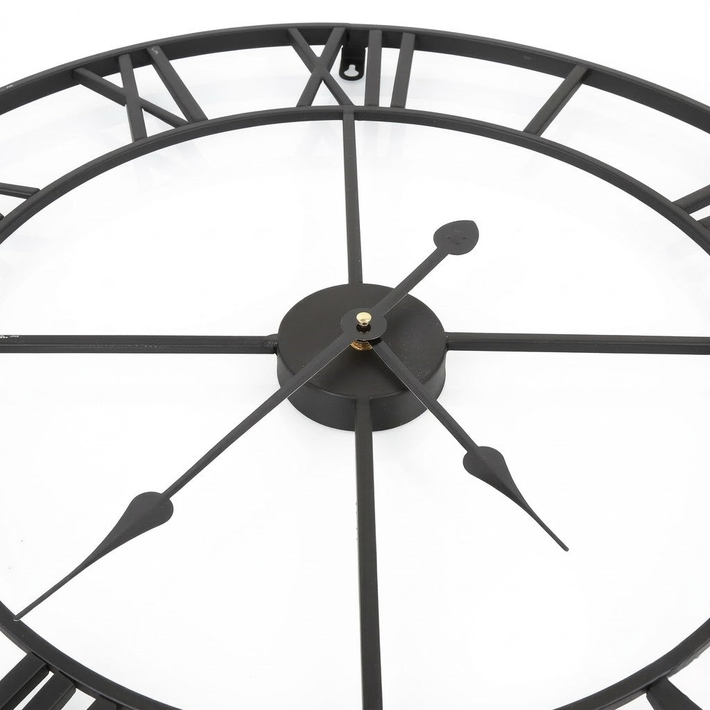 Horloge murale vintage métal
