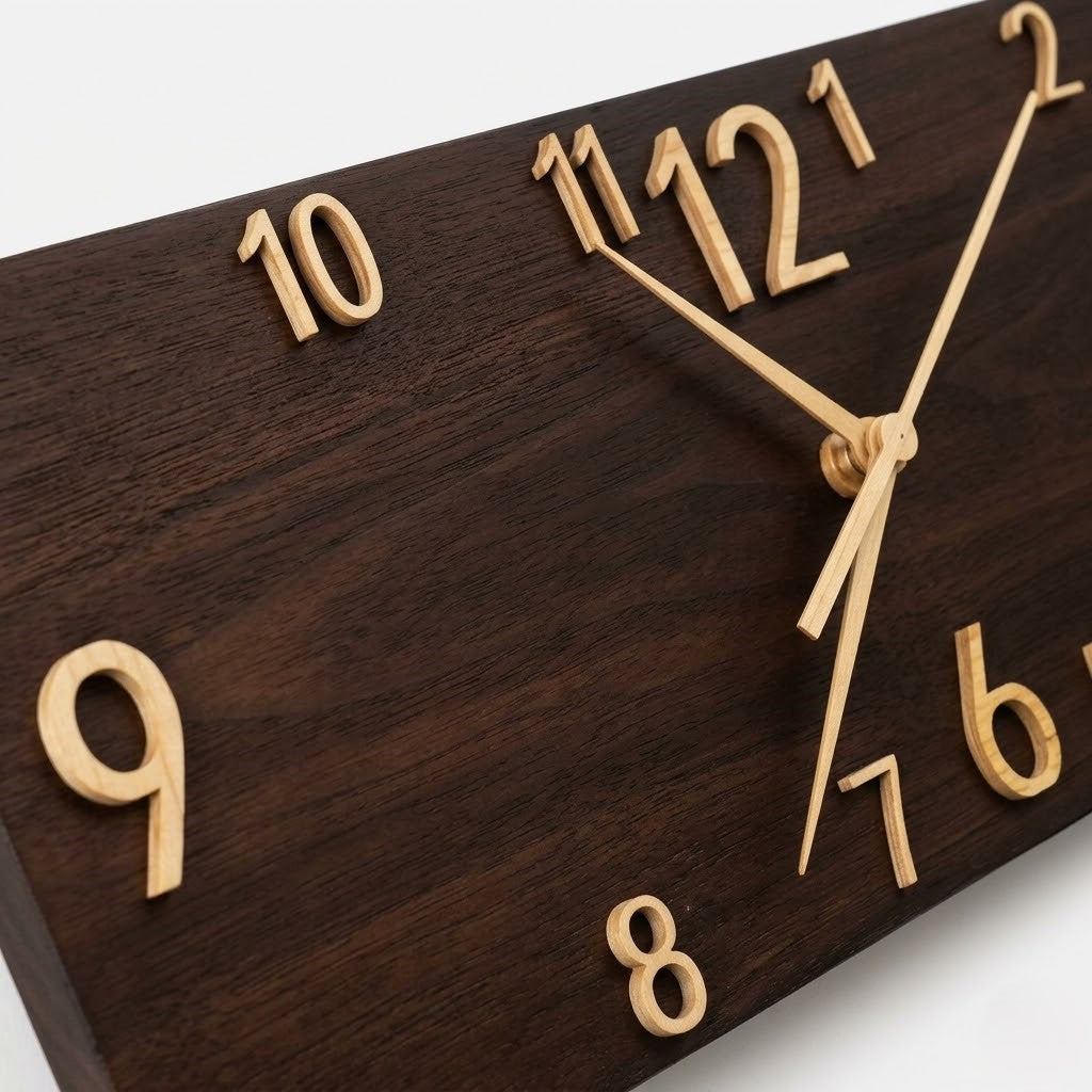 Horloge rectangulaire vintage