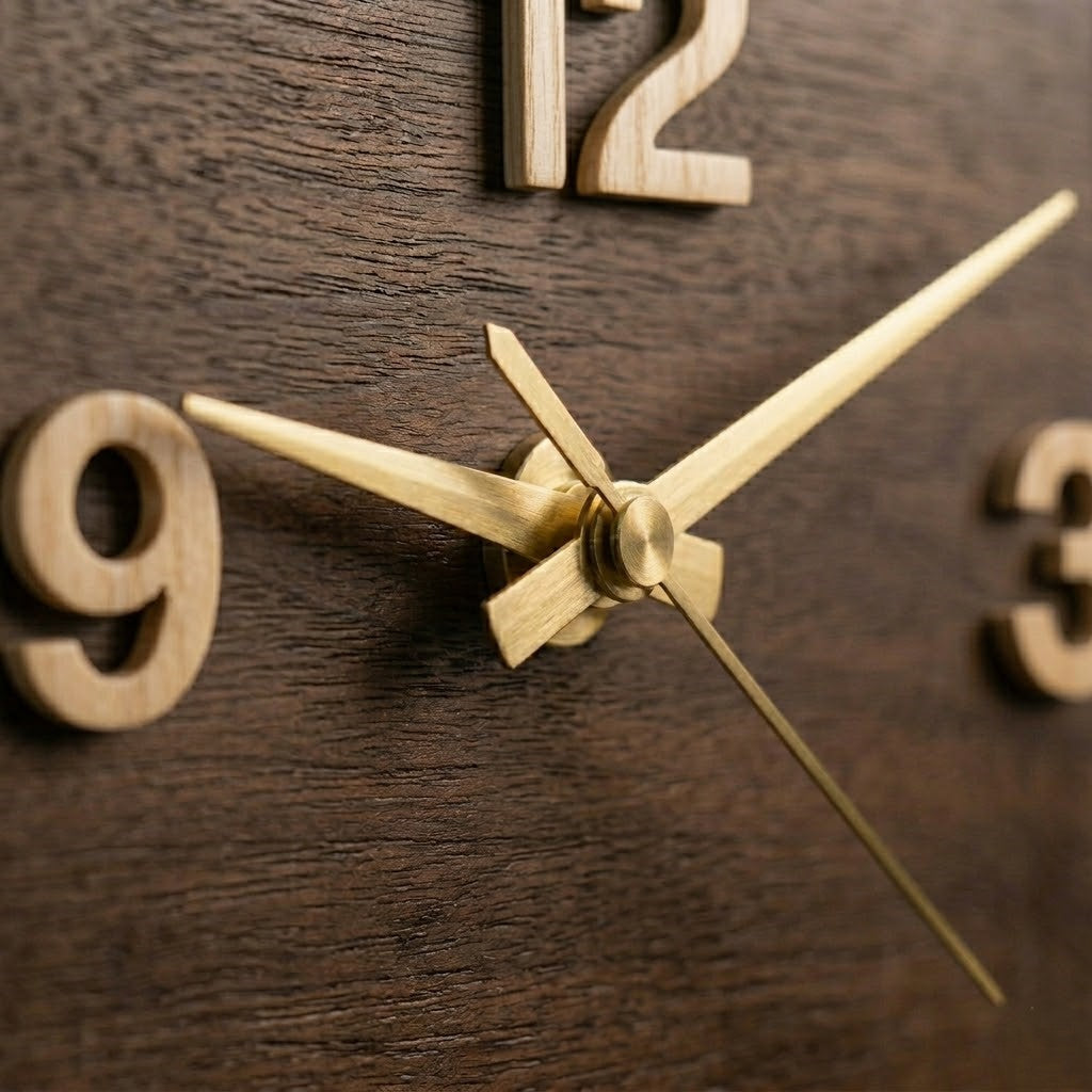 Horloge rectangulaire vintage