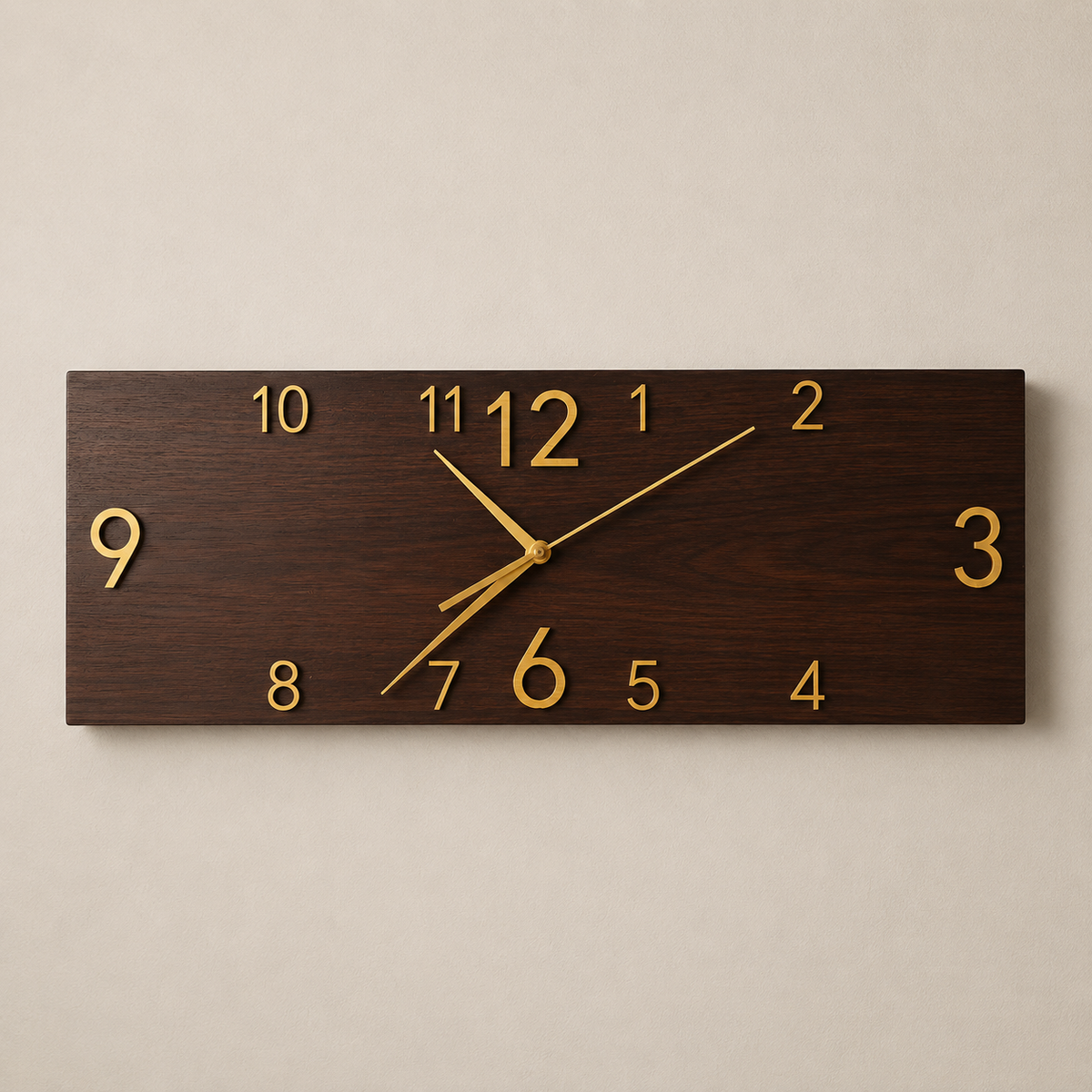 Horloge rectangulaire vintage