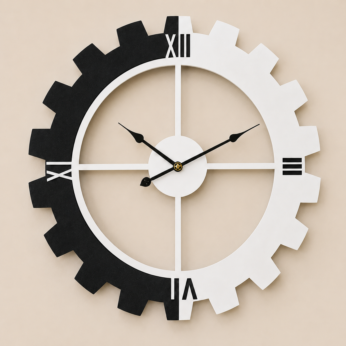 Horloge murale design 50 cm