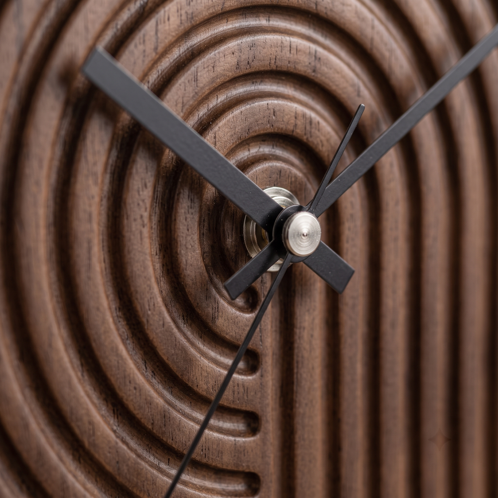 Horloge à poser bois