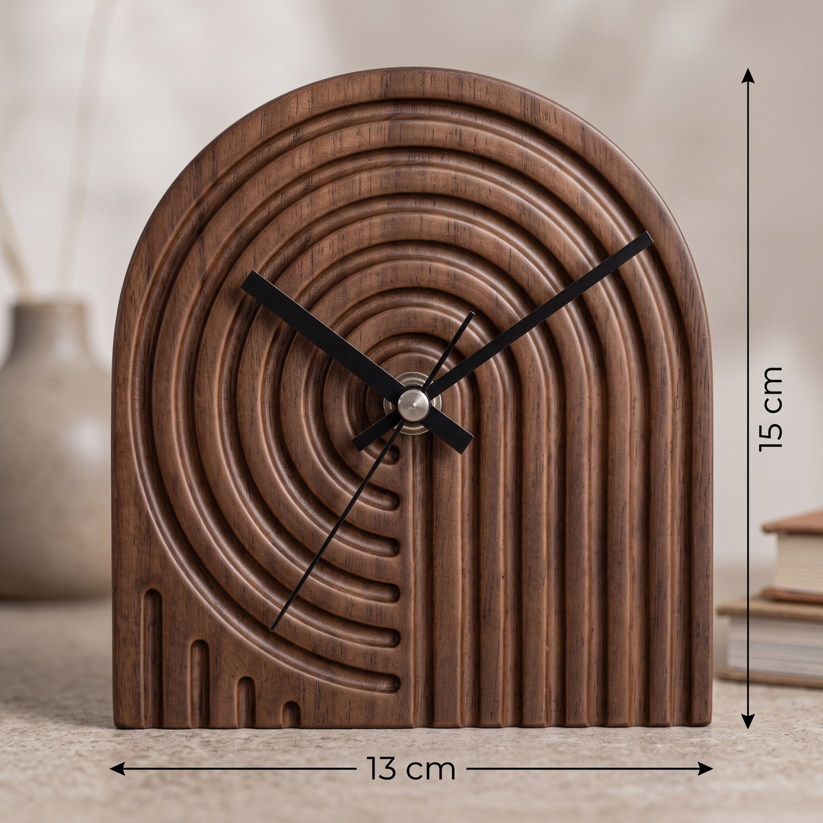 Horloge à poser bois