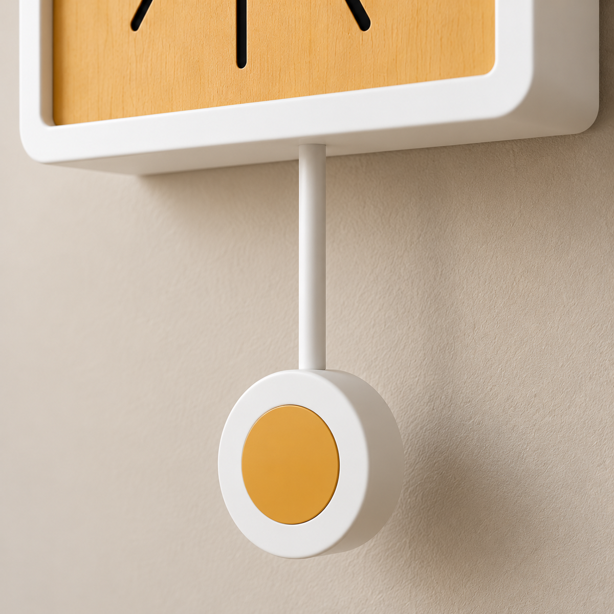 Horloge coucou moderne en bois