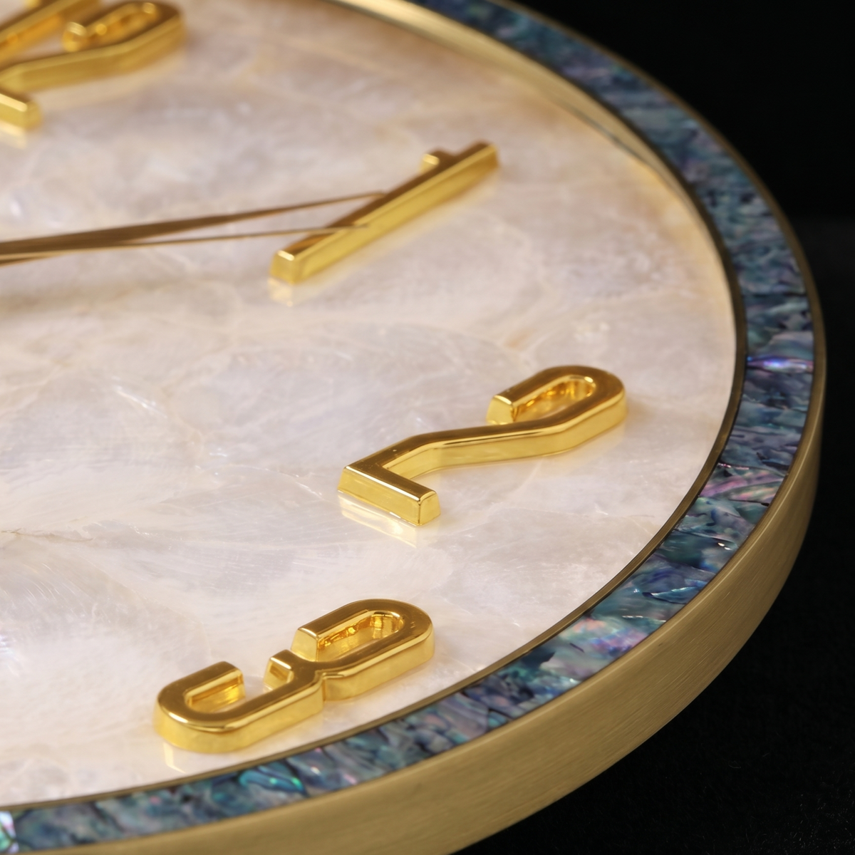 Horloge murale design luxe