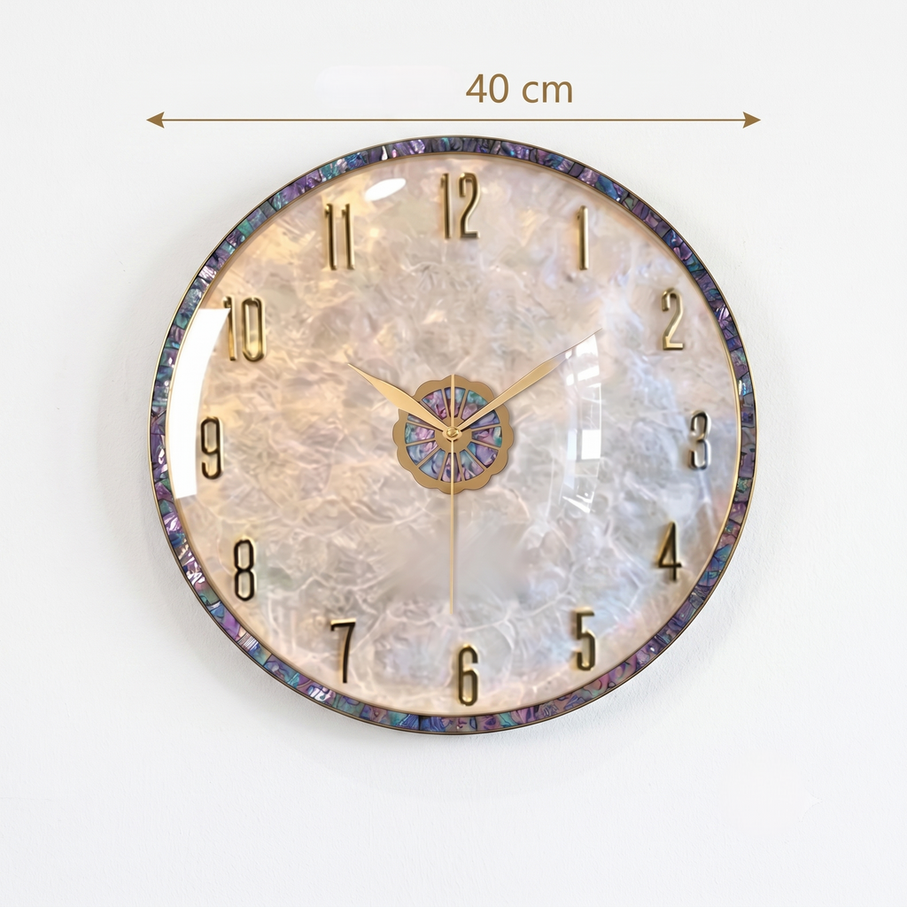 Horloge murale design luxe