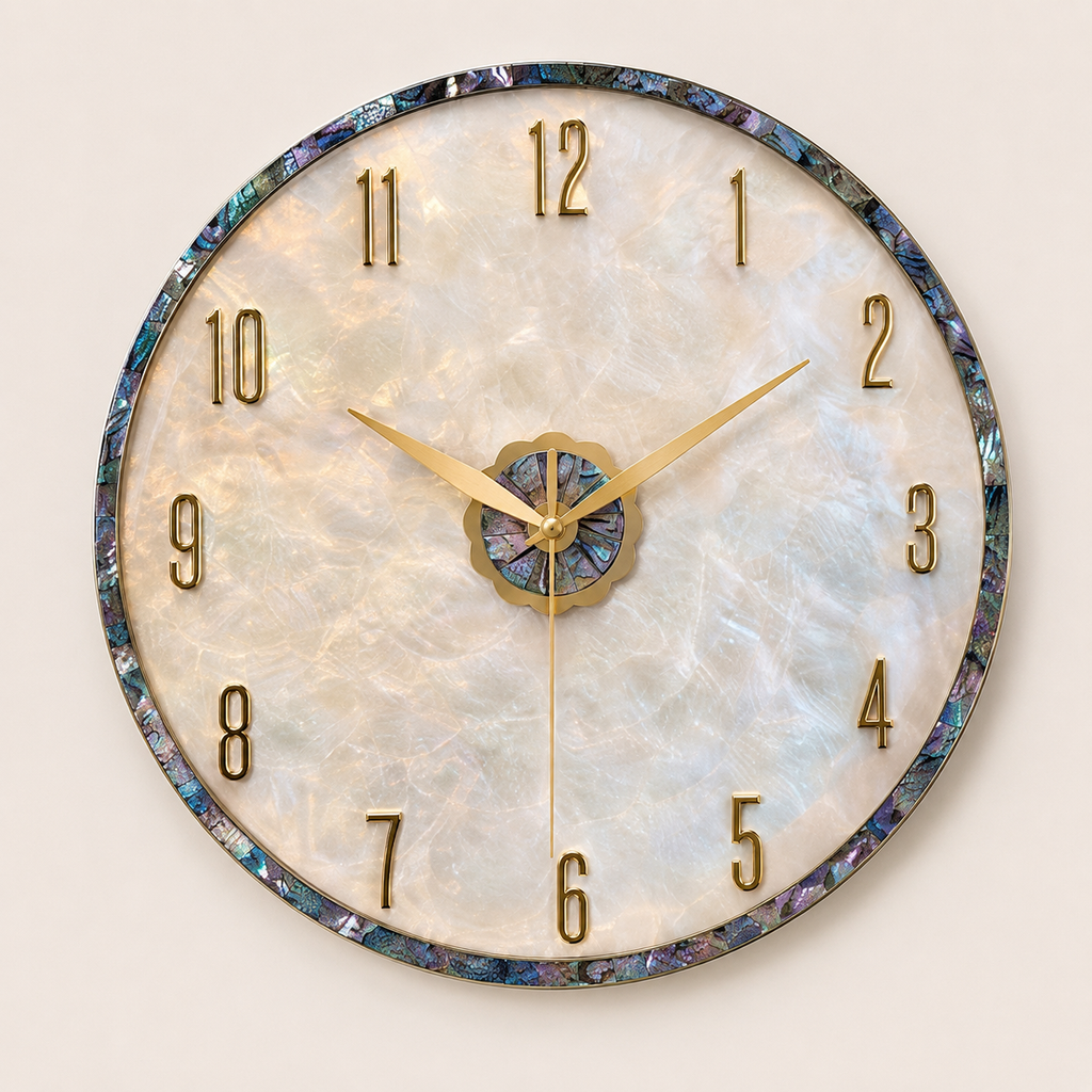 Horloge murale design luxe