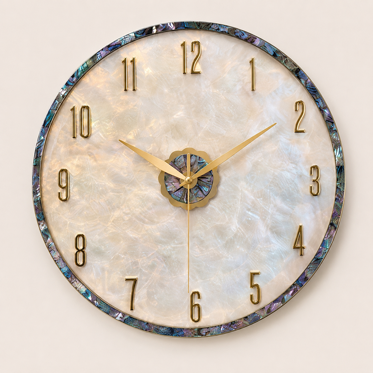 Horloge murale design luxe