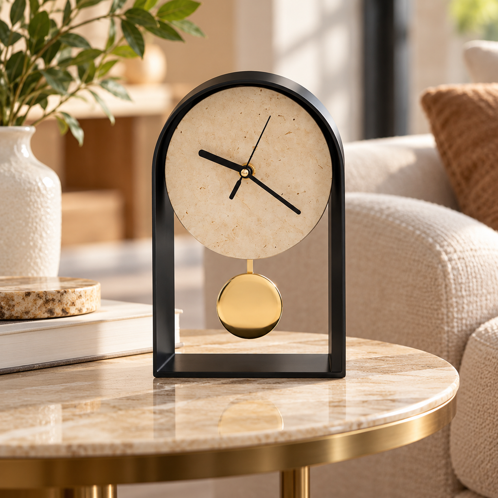 Horloge pendule de table