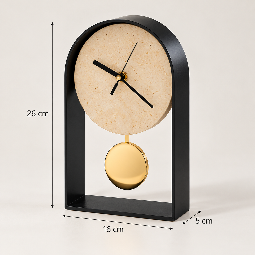 Horloge pendule de table