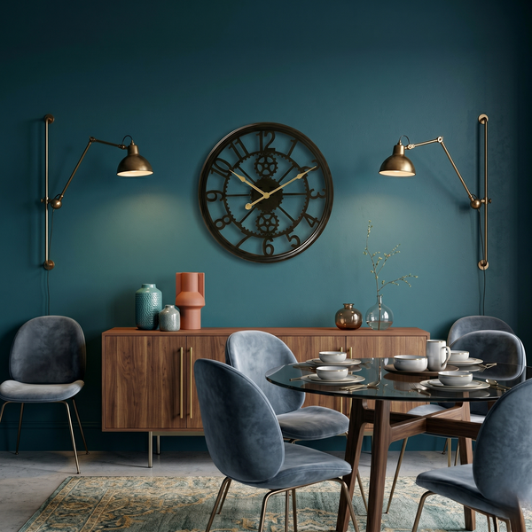 Ancienne horloge industrielle
