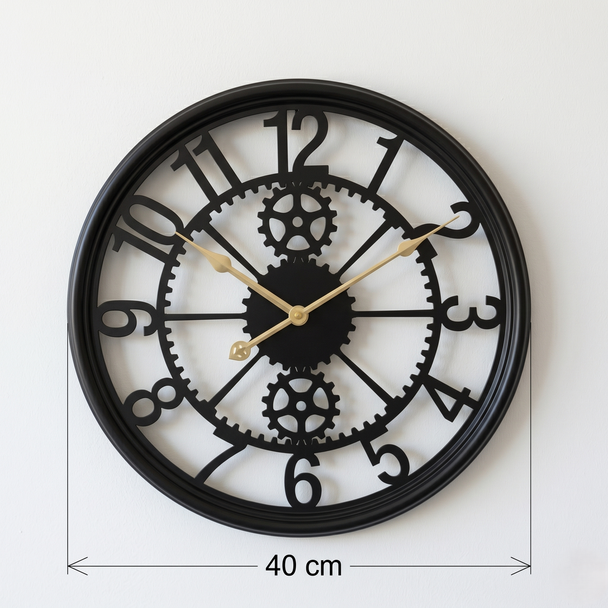Ancienne horloge industrielle