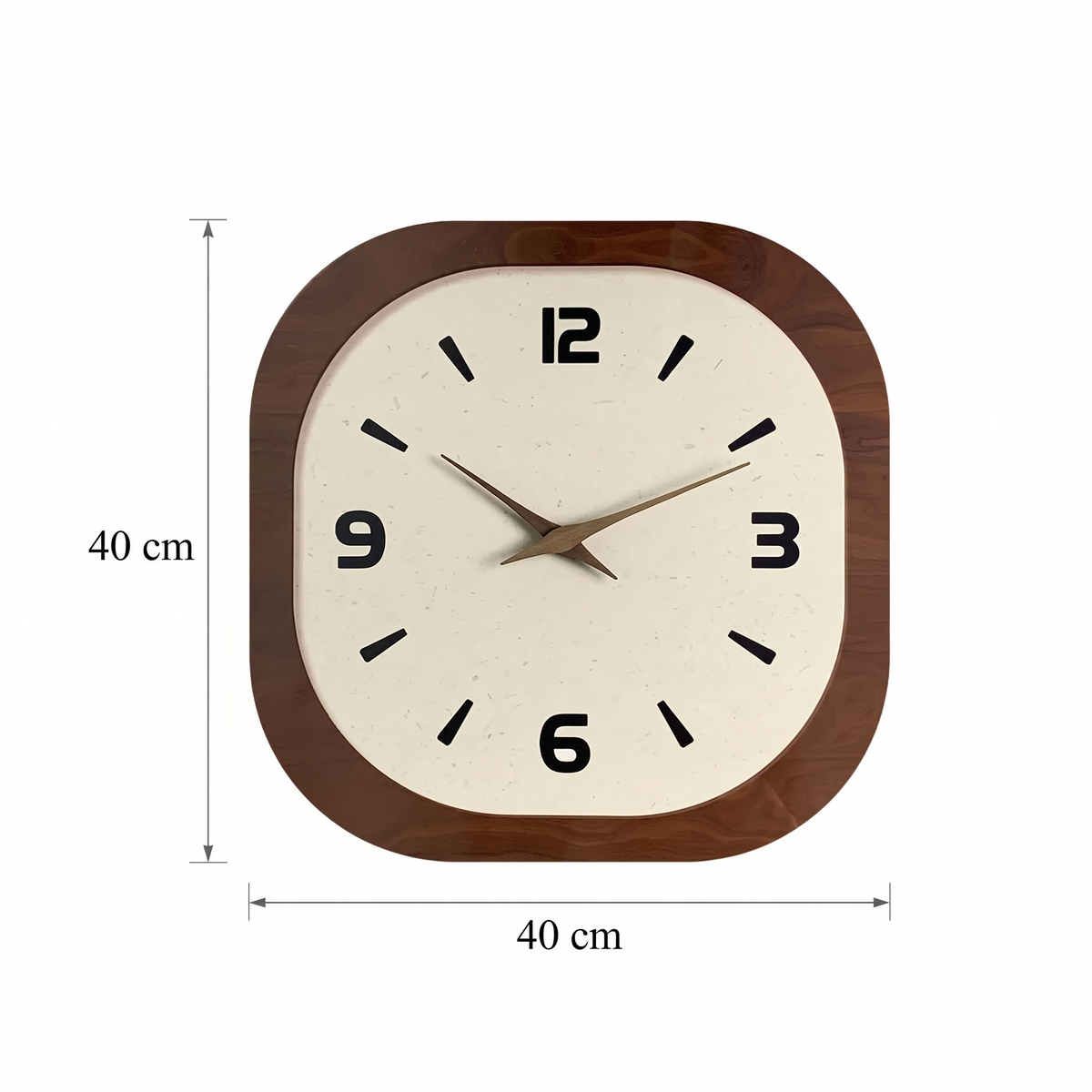 Ancienne horloge vintage bois