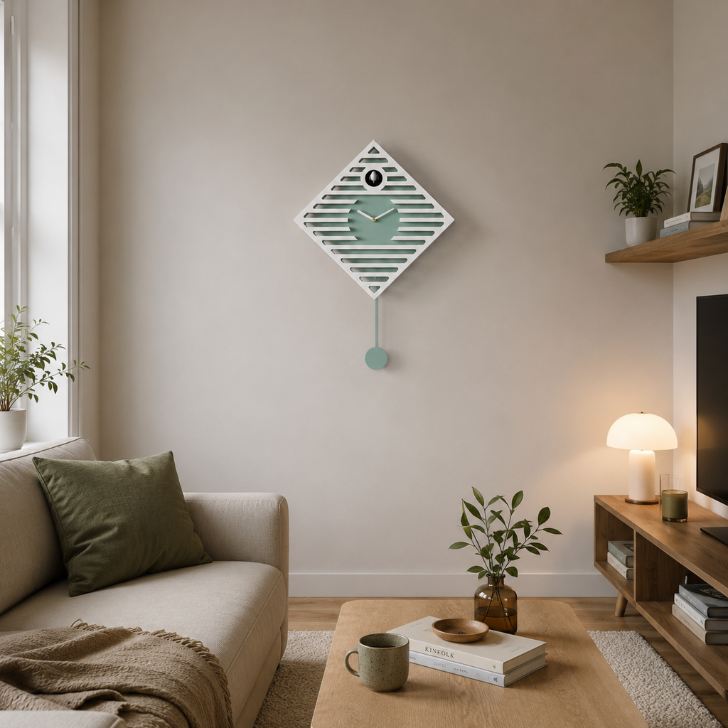 Coucou moderne horloge pendule