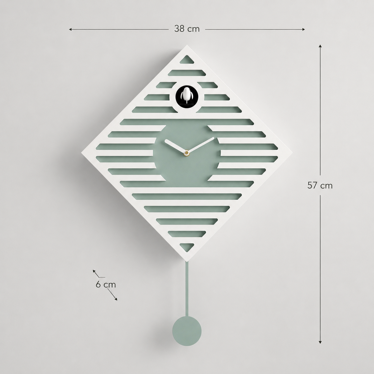 Coucou moderne horloge pendule