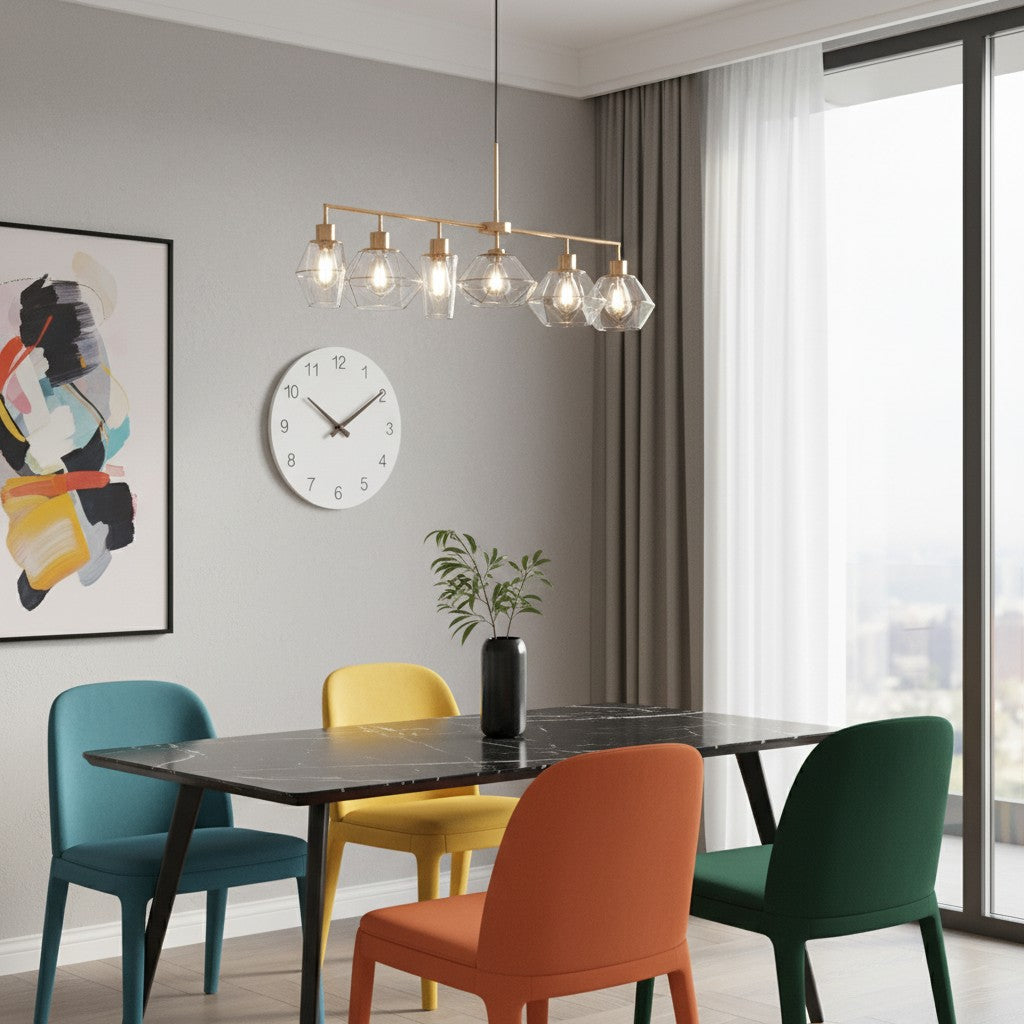 Grande horloge blanche minimaliste