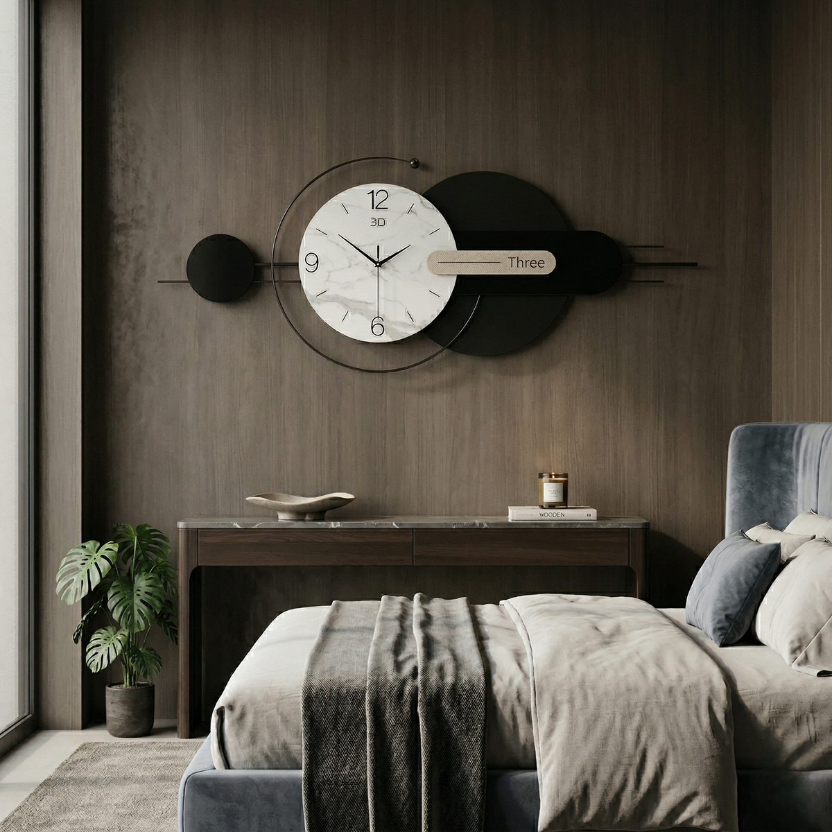 Grande horloge moderne