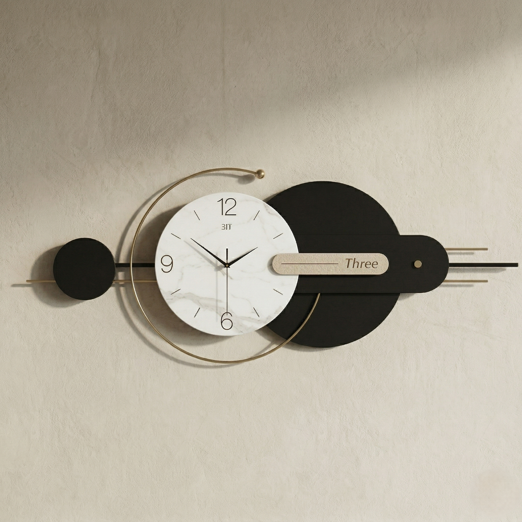 Grande horloge moderne