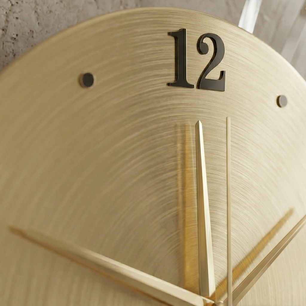Grande horloge murale originale