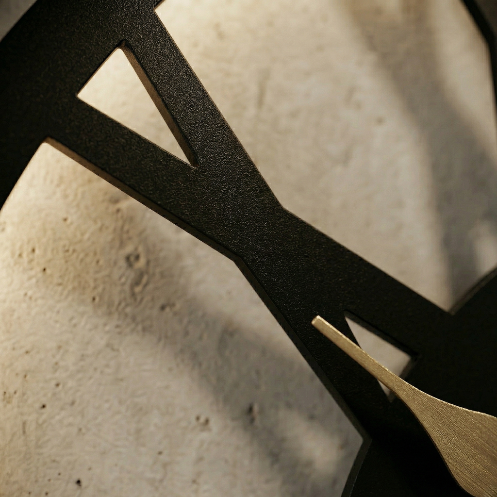 Grande horloge murale vintage