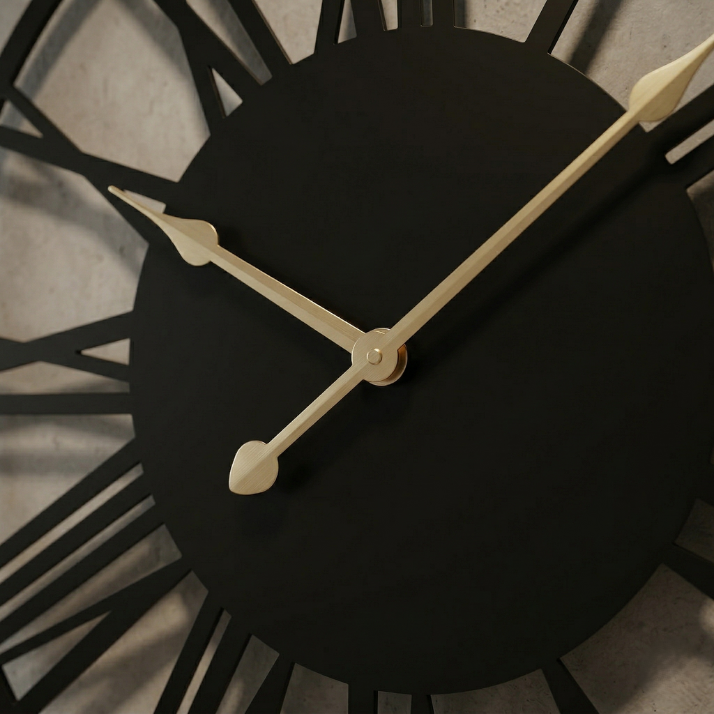 Grande horloge murale vintage