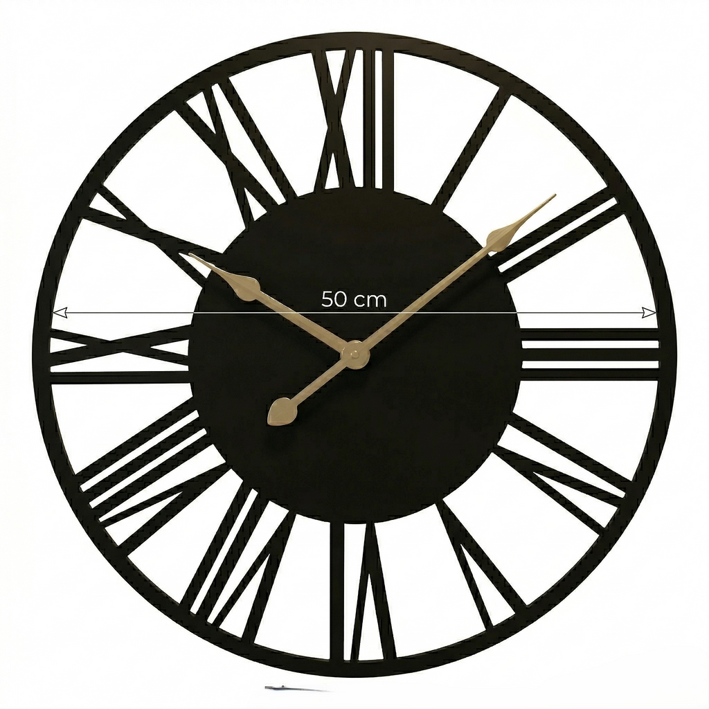 Grande horloge murale vintage