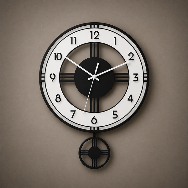Grande horloge avec balancier