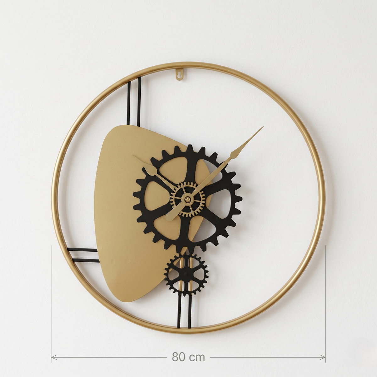 Grande horloge avec engrenage