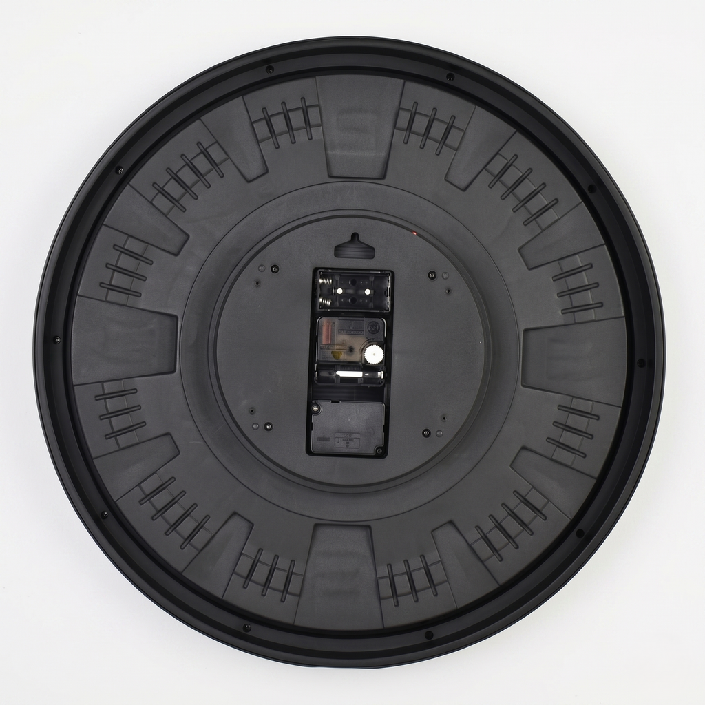 Grande horloge avec mecanisme apparent