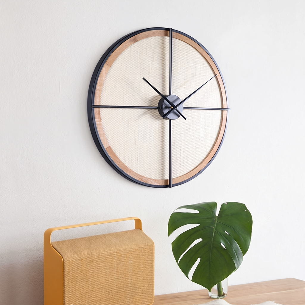 Grande horloge bois
