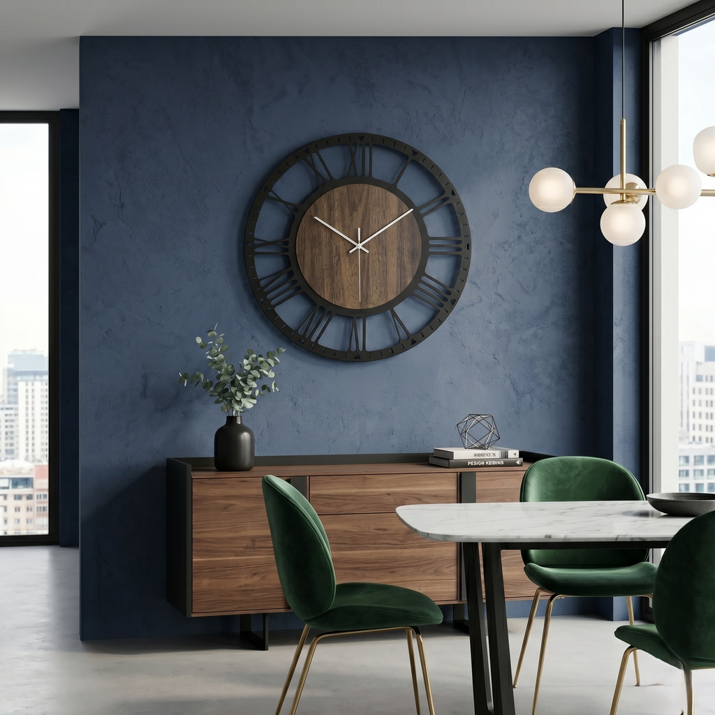 Grande horloge chiffre romain