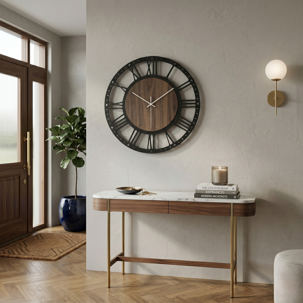 Grande horloge chiffre romain