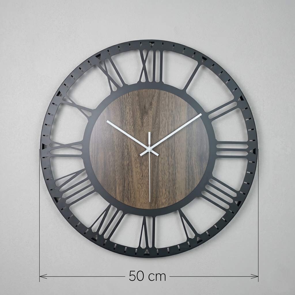 Grande horloge chiffre romain