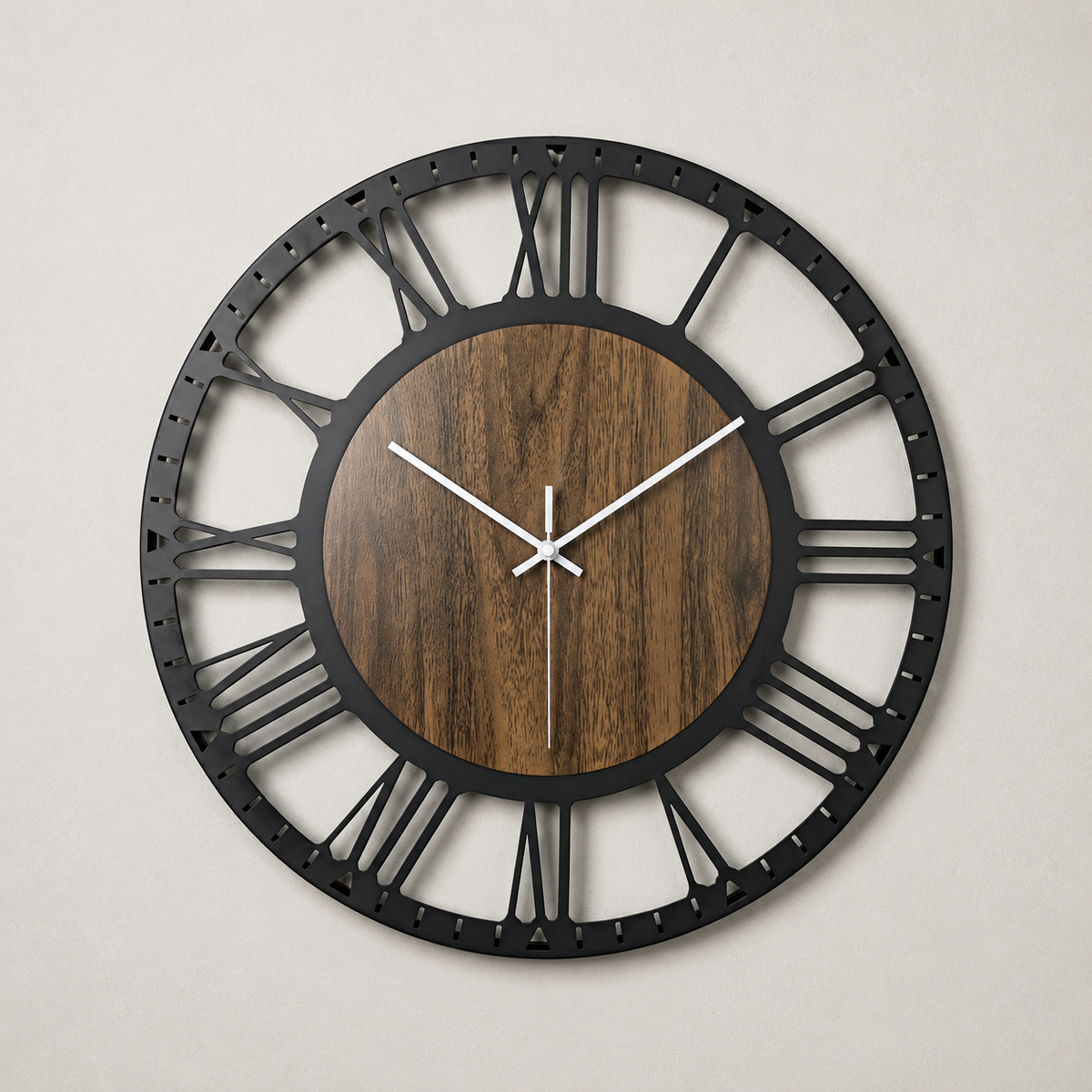 Grande horloge chiffre romain