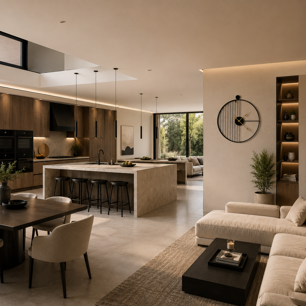 Grande horloge cuisine